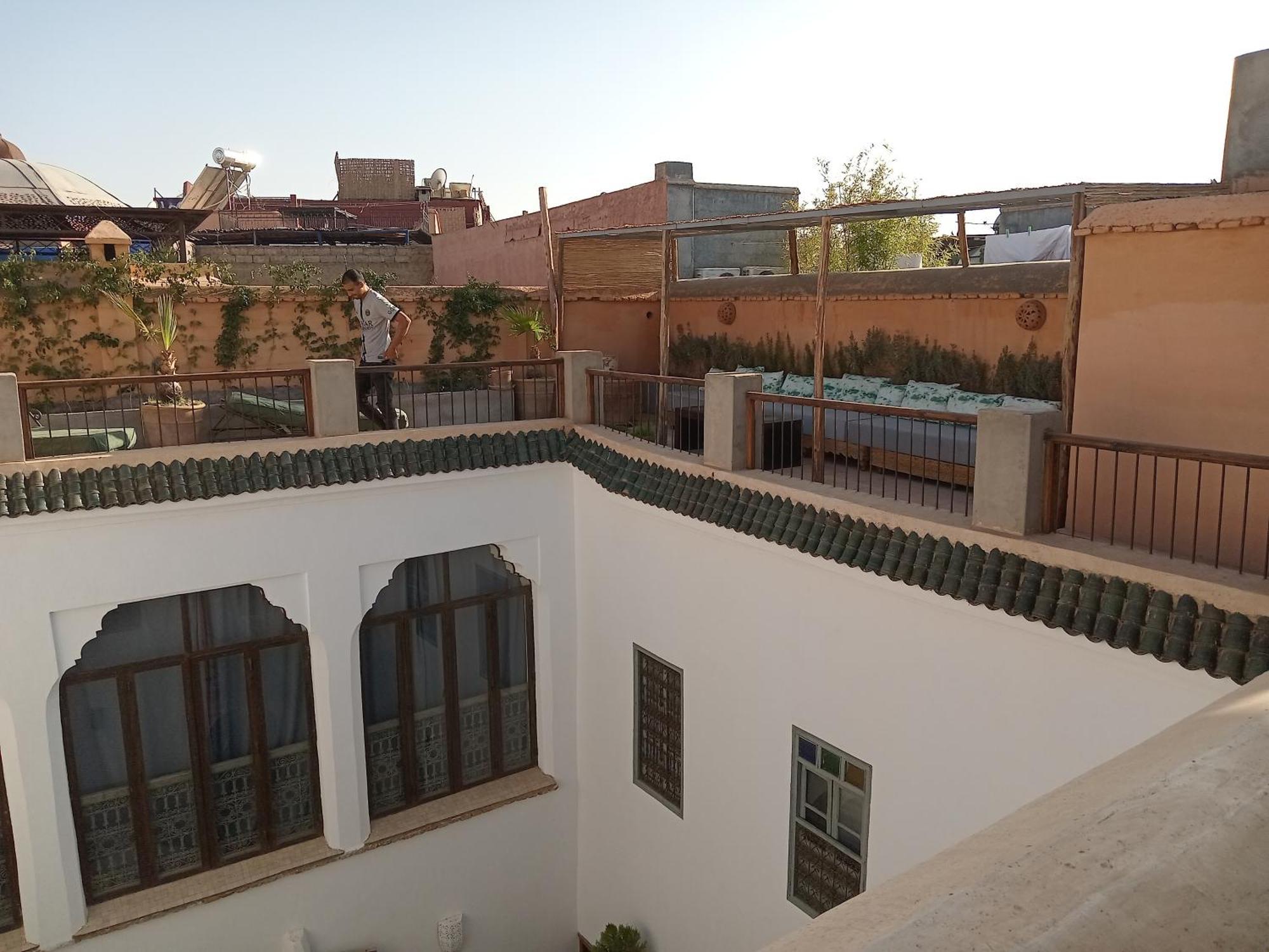 Riad Le Jardin De Mina Marrakesh Exteriör bild
